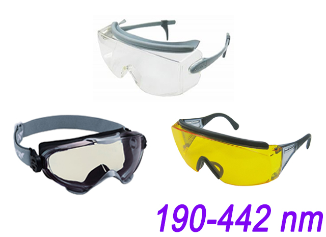 Okulary ochronne do lasera dla UV