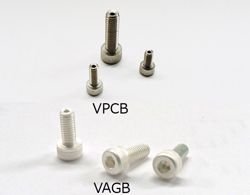 Śruba z łbem sześciokątnym M6x12mm, pokryta, kompatybilna z próżnią