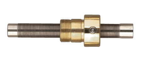 34mm Skok Śruby o drobnym gwincie, 0.25mm/gwint, Płaska końcówka węglika, 9.5mm Średnica trzonka, Zatrzask